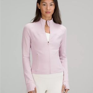 NWT lululemon cropped define jacket size 6 pink peony